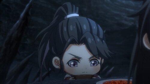 The Yiling Patriarch Looking after a Child The Yiling Patriarch Looking after a Child