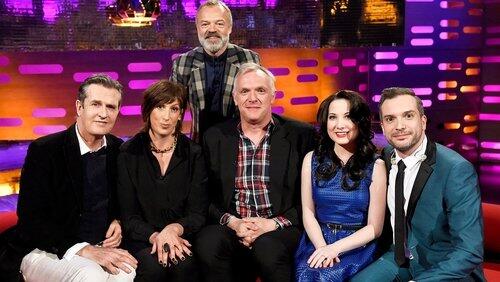 Miranda Hart, Rupert Everett, Greg Davies, Electro Velvet Miranda Hart, Rupert Everett, Greg Davies, Electro Velvet