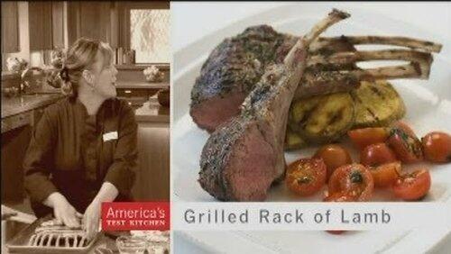 Grilled Rack of Lamb Dinner