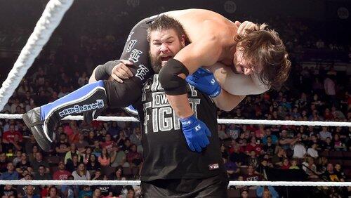 Main Event: Intercontinental Champion Kevin Owens defends his title vs. A J Styles (Cincinnati, OH) Main Event: Intercontinental Champion Kevin Owens defends his title vs. A J Styles (Cincinnati, OH)