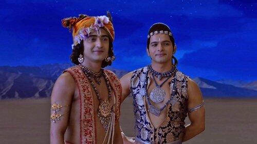 Krishna Hypnotises Karkashasur Krishna Hypnotises Karkashasur