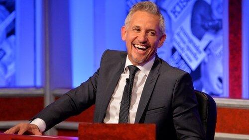 Gary Lineker, Samira Ahmed, Ross Noble Gary Lineker, Samira Ahmed, Ross Noble