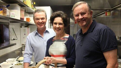 Anthony Albanese and Christopher Pyne