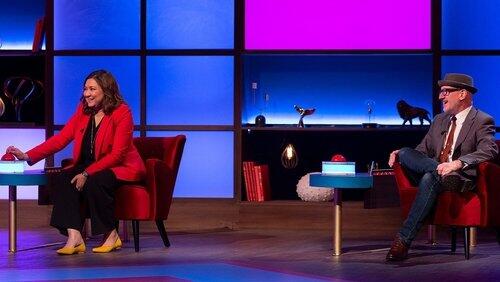 Jessie Cave, Ayesha Hazarika, Simon Hickson and AJ Pritchard (2/5) Jessie Cave, Ayesha Hazarika, Simon Hickson and AJ Pritchard (2/5)