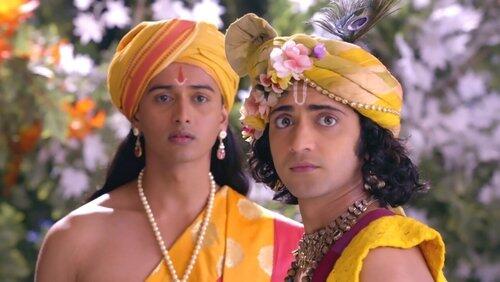 Krishna to Persuade Radha Krishna to Persuade Radha