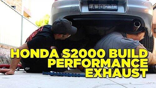HONDA S2000 Build: Part 3 - Exhaust Install HONDA S2000 Build: Part 3 - Exhaust Install