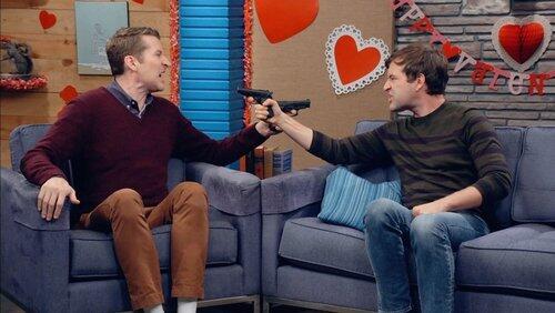 Mark Duplass Wears a Striped Sweater and Jeans Mark Duplass Wears a Striped Sweater and Jeans
