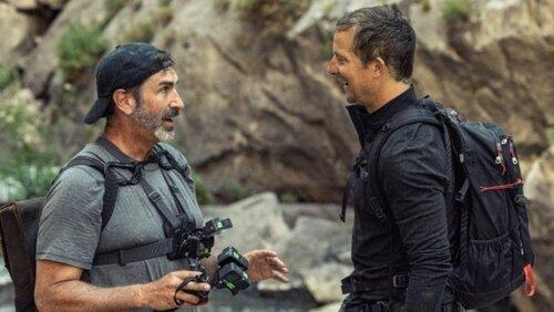 Rob Riggle in the Great Basin Desert Rob Riggle in the Great Basin Desert
