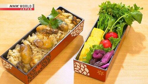 Oyster Rice Bento & Miso-butter Oyster Bento Oyster Rice Bento & Miso-butter Oyster Bento