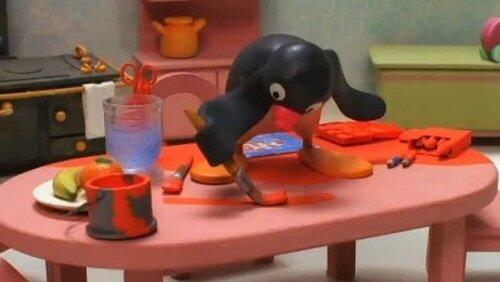 Pingu and the Paint Pingu and the Paint