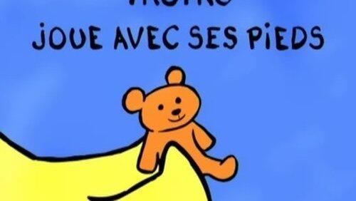Trotro joue avec ses pieds Trotro joue avec ses pieds