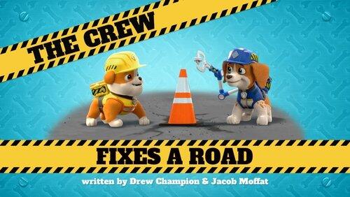 The Crew Fixes a Road The Crew Fixes a Road