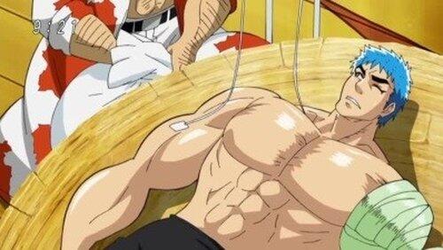 Race to Finish! Will It Be Toriko's Recovery, or Komatsu's Soup?! Race to Finish! Will It Be Toriko's Recovery, or Komatsu's Soup?!