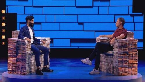 Robert Peston, Janine Harouni, Paul Chowdhry, Daniel Ricciardo Robert Peston, Janine Harouni, Paul Chowdhry, Daniel Ricciardo