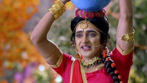 Krishna's struggle as Gopika Krishna's struggle as Gopika