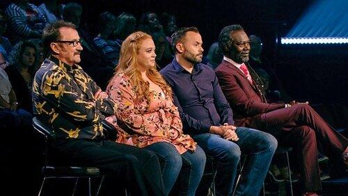 Paul Chuckle, Amanda Henderson, Geoff Norcott, Levi Roots