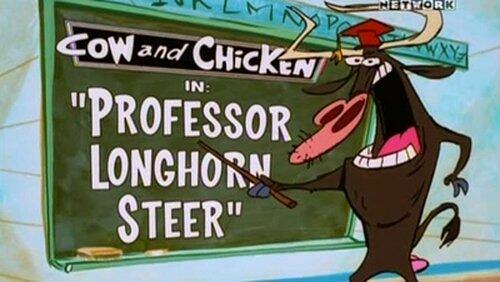 Professor Longhorn Steer Professor Longhorn Steer