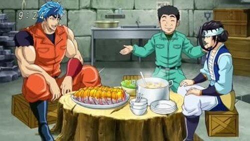 Tension! Toriko's Knife Vs Melk's Kitchen Knife! Tension! Toriko's Knife Vs Melk's Kitchen Knife!
