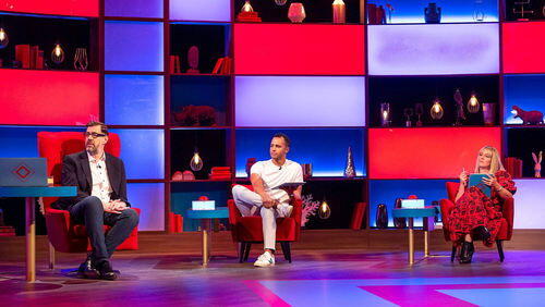 Edith Bowman, Fern Brady, Will Kirk and Martin Lewis (4/5) Edith Bowman, Fern Brady, Will Kirk and Martin Lewis (4/5)