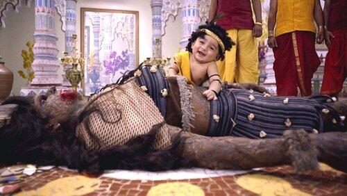 Krishna Kills a Demon Krishna Kills a Demon