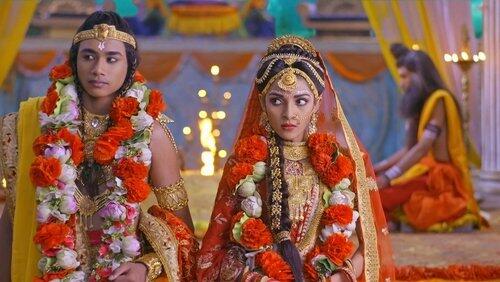 Saambh, Lakshmana tie the knot Saambh, Lakshmana tie the knot