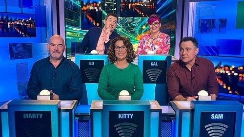 Ed Kavalee, Cal Wilson, Marty Sheargold, Kitty Flanagan, Sam Pang Ed Kavalee, Cal Wilson, Marty Sheargold, Kitty Flanagan, Sam Pang