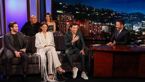 Tom Holland, Jake Gyllenhaal, Zendaya, Cobie Smulders, Jacob Batalon, Vampire Weekend Tom Holland, Jake Gyllenhaal, Zendaya, Cobie Smulders, Jacob Batalon, Vampire Weekend