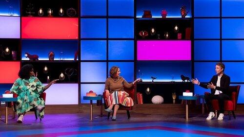Matt Edmondson, Sabrina Grant, Andy Hamilton and Kirsty Wark (2/5) Matt Edmondson, Sabrina Grant, Andy Hamilton and Kirsty Wark (2/5)