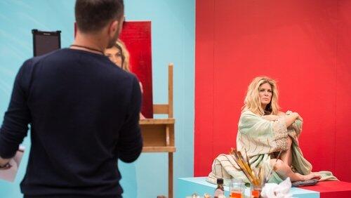 Rachel Hunter, Stefanie Martini, Conleth Hil Rachel Hunter, Stefanie Martini, Conleth Hil