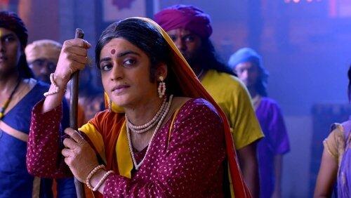 Krishna visits Radha in disguise Krishna visits Radha in disguise