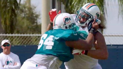 Training Camp with the Miami Dolphins #1 Training Camp with the Miami Dolphins #1