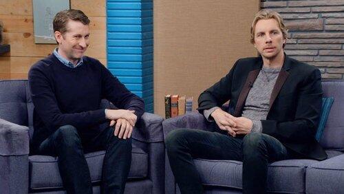Dax Shepard Wears a Heather Grey Shirt and Black Blazer Dax Shepard Wears a Heather Grey Shirt and Black Blazer