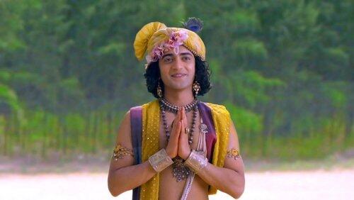 Krishna raises the city of Dwarka Krishna raises the city of Dwarka