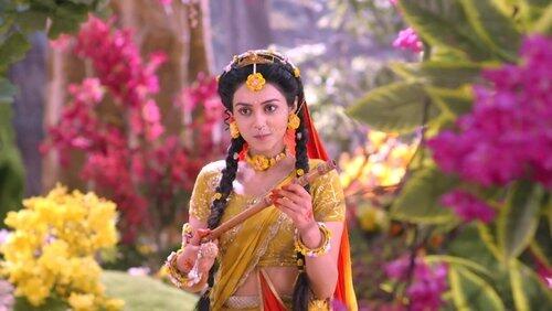 Radha Relishes Krishna's Company Radha Relishes Krishna's Company