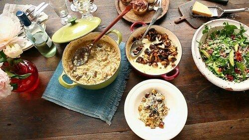 Oozy Mushroom Risotto Oozy Mushroom Risotto