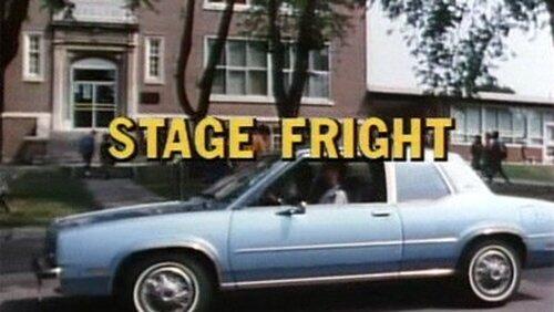 Stage Fright Stage Fright