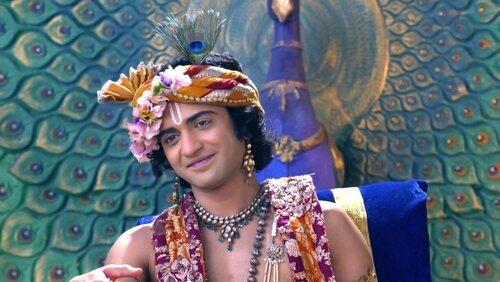 Krishna fulfils Rukmini's wish Krishna fulfils Rukmini's wish