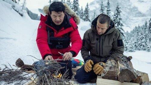 Simu Liu in the Canadian Rockies Simu Liu in the Canadian Rockies