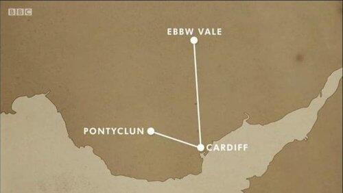 Pontyclun to Ebbw Vale Town Pontyclun to Ebbw Vale Town