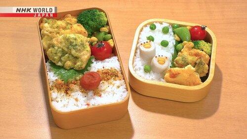 Lamb and Veggie Stir-fry Bento & Tori-ten Bento Lamb and Veggie Stir-fry Bento & Tori-ten Bento