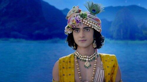 Krishna Enters the River Krishna Enters the River