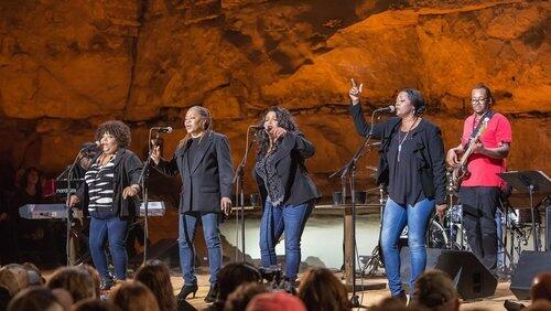The McCrary Sisters, Mike Farris, and the Reverend Osagyefo Sekou The McCrary Sisters, Mike Farris, and the Reverend Osagyefo Sekou