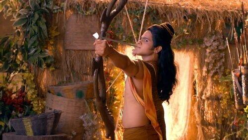 Lakshman attacks Surpanakha Lakshman attacks Surpanakha
