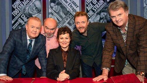 Helen McCrory, Andy Hamilton, Chris McCausland Helen McCrory, Andy Hamilton, Chris McCausland