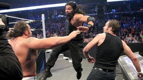 Main Event: Roman Reigns & Dean Ambrose vs. Rusev & Alberto Del Rio (Memphis, TN) Main Event: Roman Reigns & Dean Ambrose vs. Rusev & Alberto Del Rio (Memphis, TN)