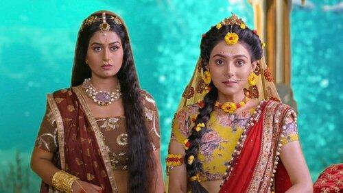 Radha's request to Rukmini Radha's request to Rukmini