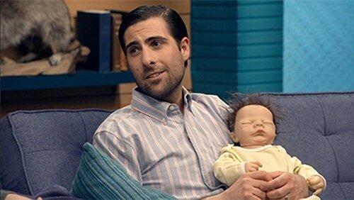 Jason Schwartzman Wears a Striped Shirt & High Top Sneakers Jason Schwartzman Wears a Striped Shirt & High Top Sneakers
