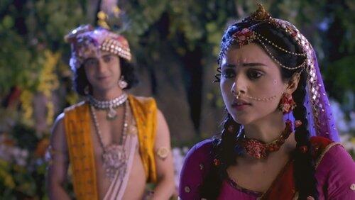 Radha Seeks Krishna's Help Radha Seeks Krishna's Help