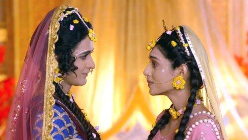 Radha to Confront Krishna Radha to Confront Krishna