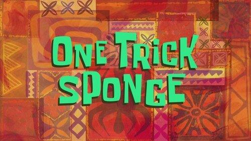 One Trick Sponge One Trick Sponge